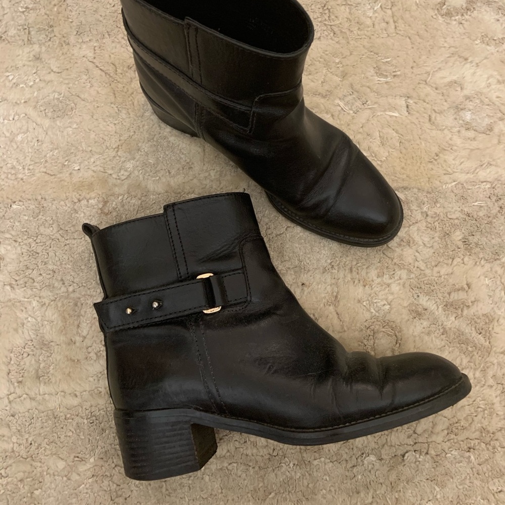 J. Crew Parker Leather Ankle Boots